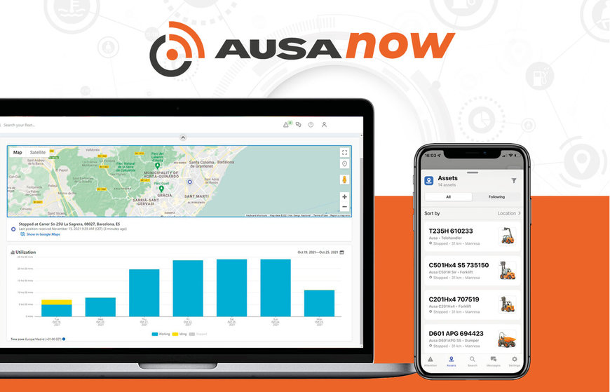 AUSA LAUNCHES AUSANOW, ITS CONNECTED FLEET MANAGER